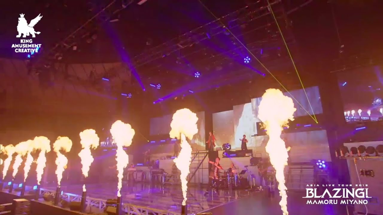 宮野真守「MAMORU MIYANO ASIA LIVE TOUR 2019 ～BLAZING!～」より「FIRE」「VOICE」「EGOISTIC」
