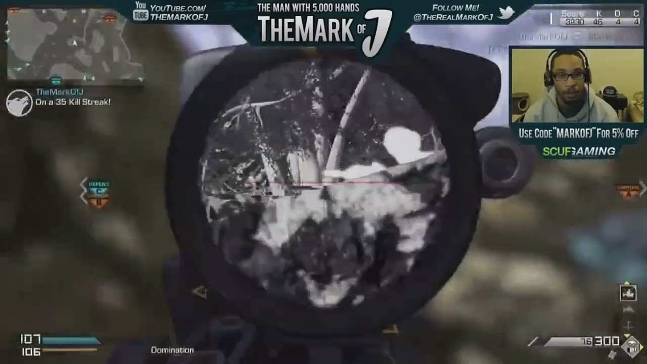 The Mark Of J Returns! CoD Ghosts Concentrated J CHOKES 100 KILLS!!! Call of Duty Ghosts Multiplayer