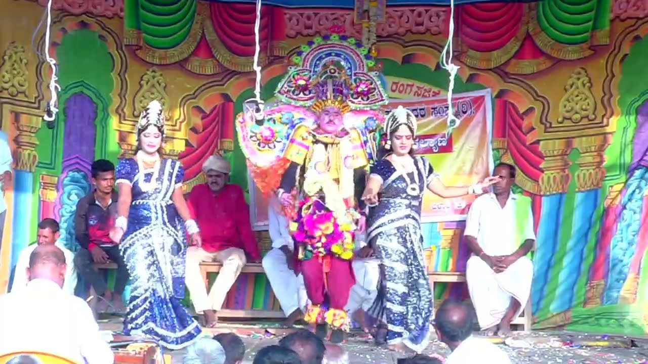 ನಲಿದು ಹಾರಾಡುವ, ಒಲಿದು ಒಂದಾಗುವ ಬಾ _ಕಾರ್ತಿವೀರಾರ್ಜುನ | ರೇಣುಕ ಜಮದಗ್ನಿ ಕಲ್ಯಾಣ ಬಯಲಾಟ ಎಂ  ಗೋನಾಳ್