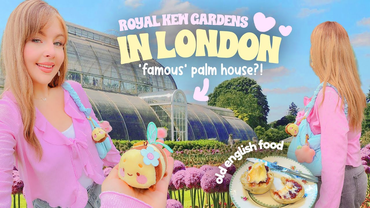 I Spent a Day at Kew Gardens and Found England’s Oldest Tearoom?! ✿ LONDON DIARIES