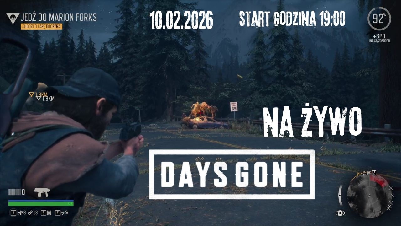 Days Gone: Synowie anarhii na dopalaczu i zombie [ odc 1v2 ]