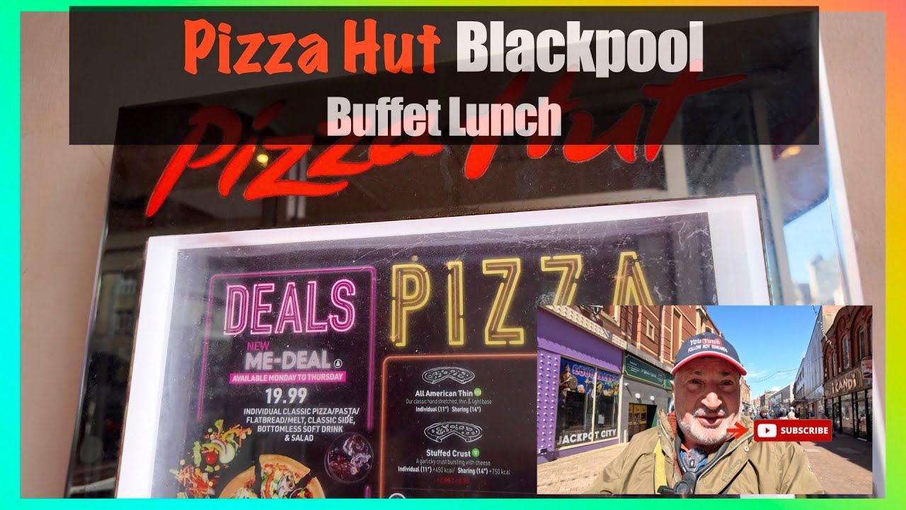 Обед «шведский стол» в Pizza Hut Blackpool за 10,99 фунтов стерлингов, сколько сможешь съесть