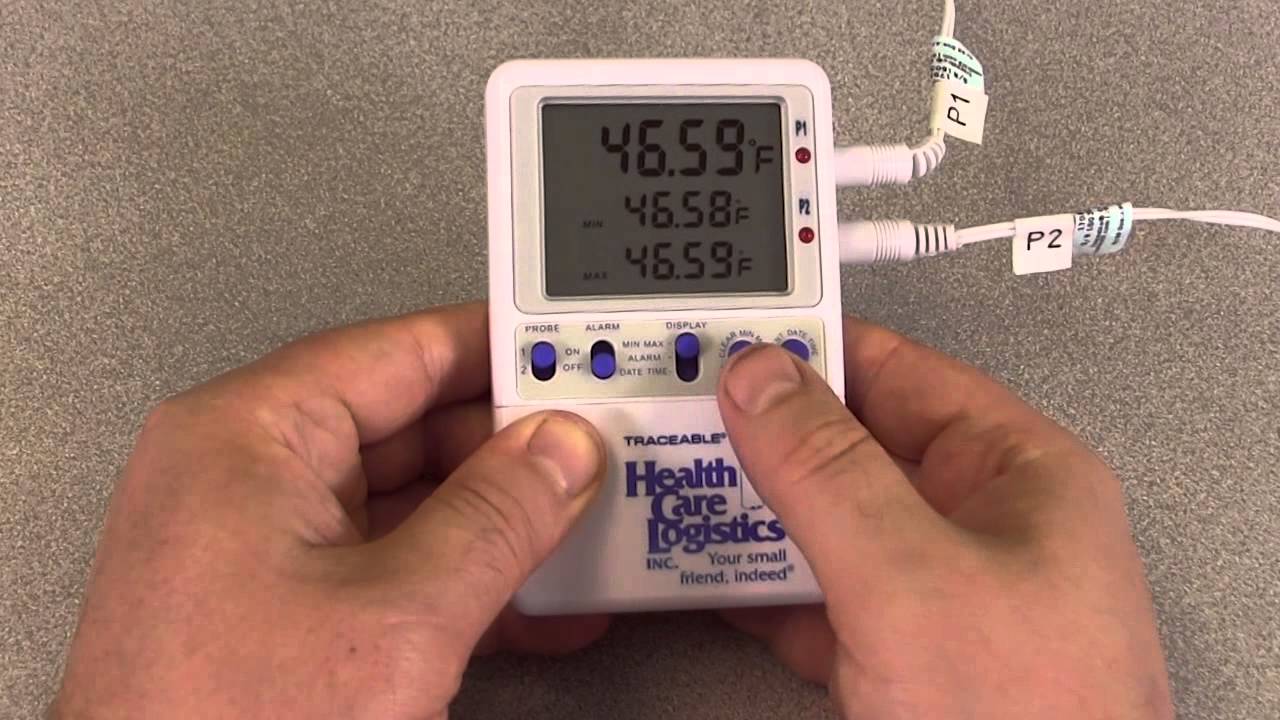 How to use the Traceable Hi-Accuracy Thermometer