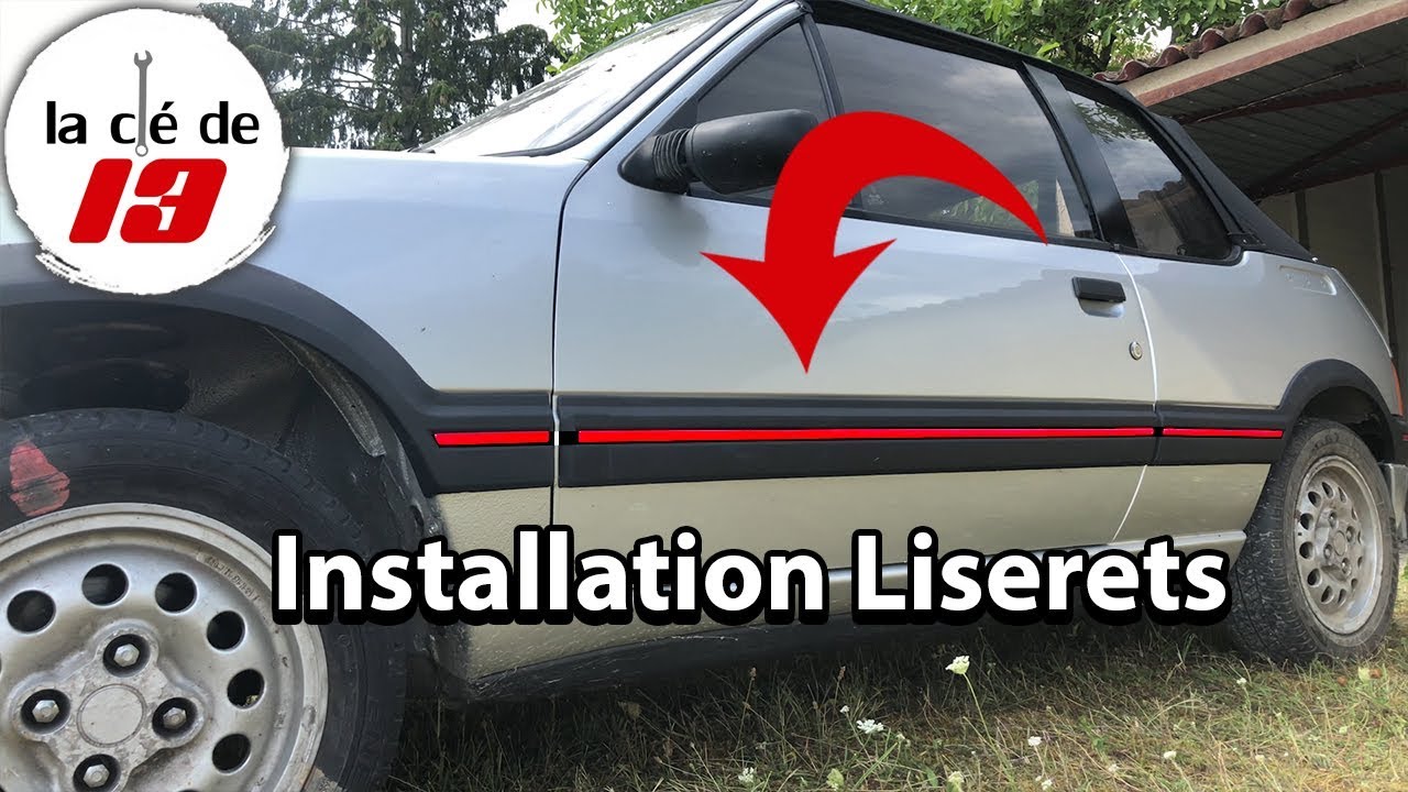 Installation des Liserets 205 CTI 205 GTI