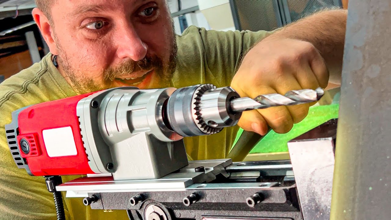 FURADEIRA de BASE MAGNÉTICA uma máquina super VERSÁTIL