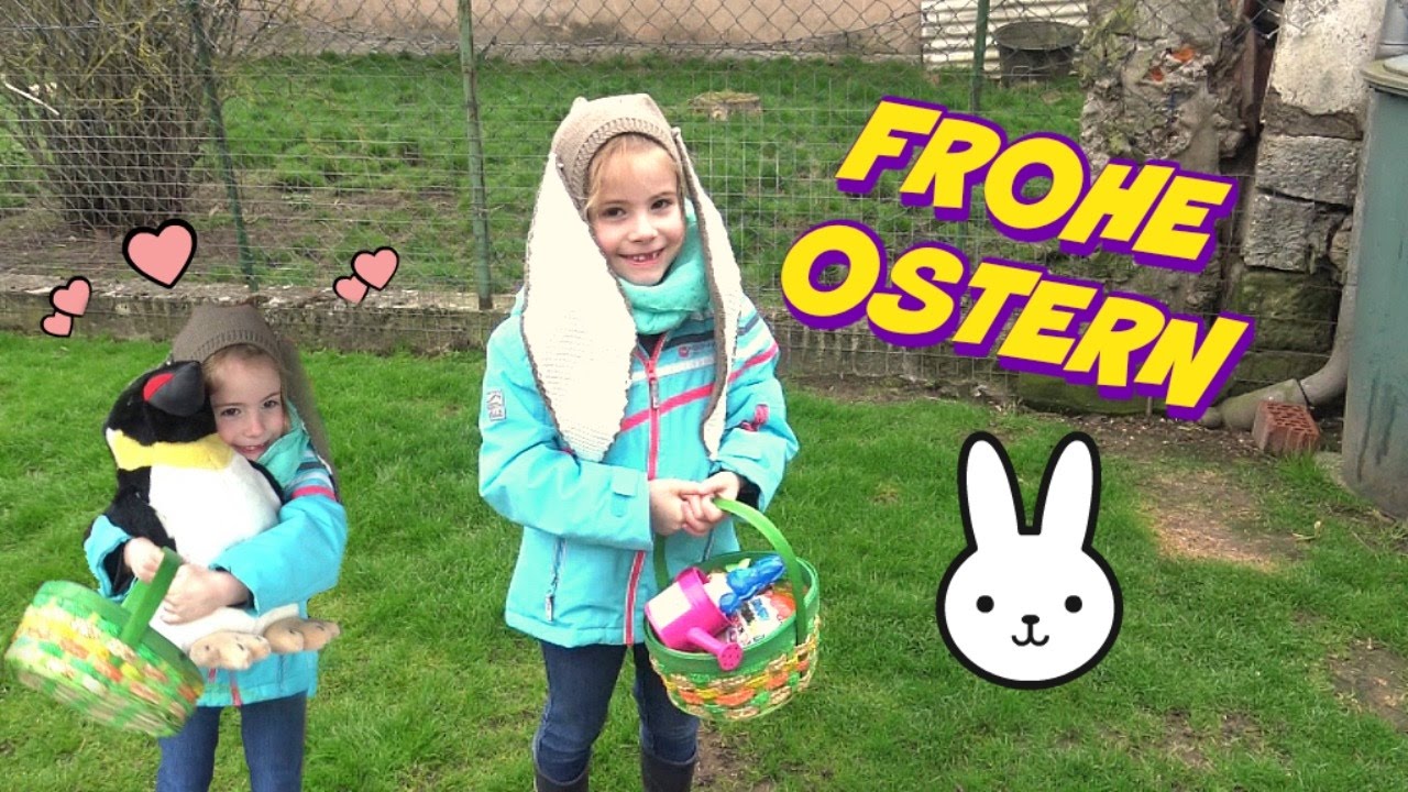 FROHE OSTERN 🐰 Der Osterhase war da und hat die Nester bef&uuml;llt 🐰 Ostergeschenke f&uuml;r Hannah