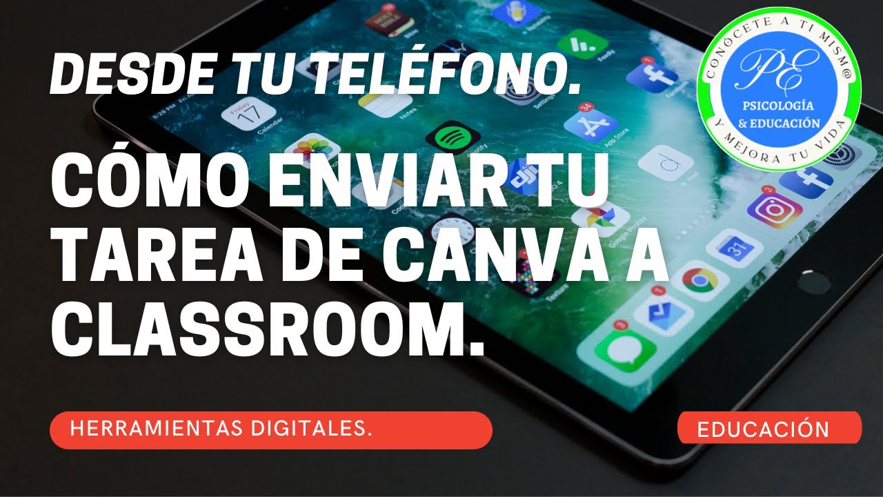 Cómo enviar tu tarea de Canva a Classroom