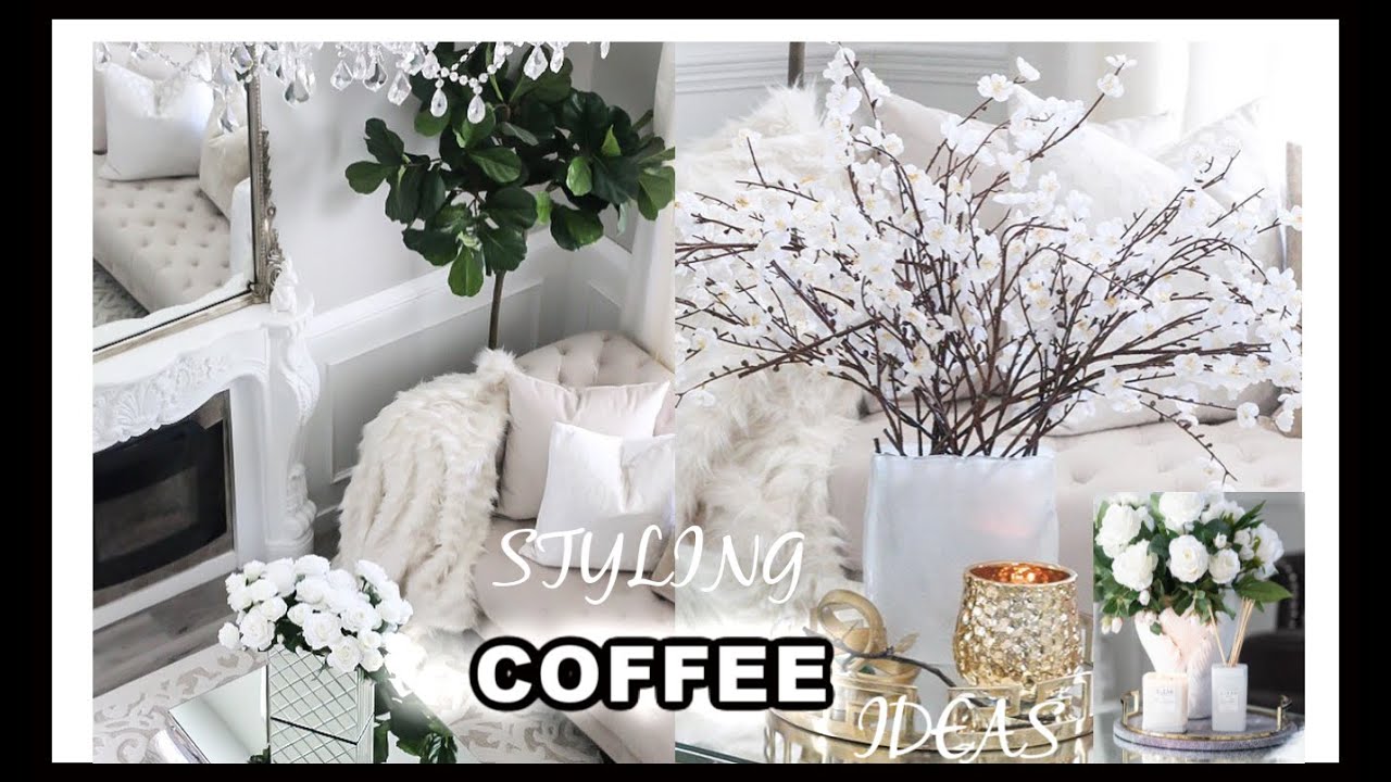 🤩Amazing coffee table styling + Tray styling ideas 💡