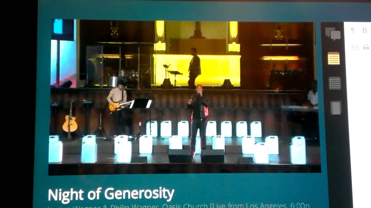 Night of Generosity: Anthony Evans