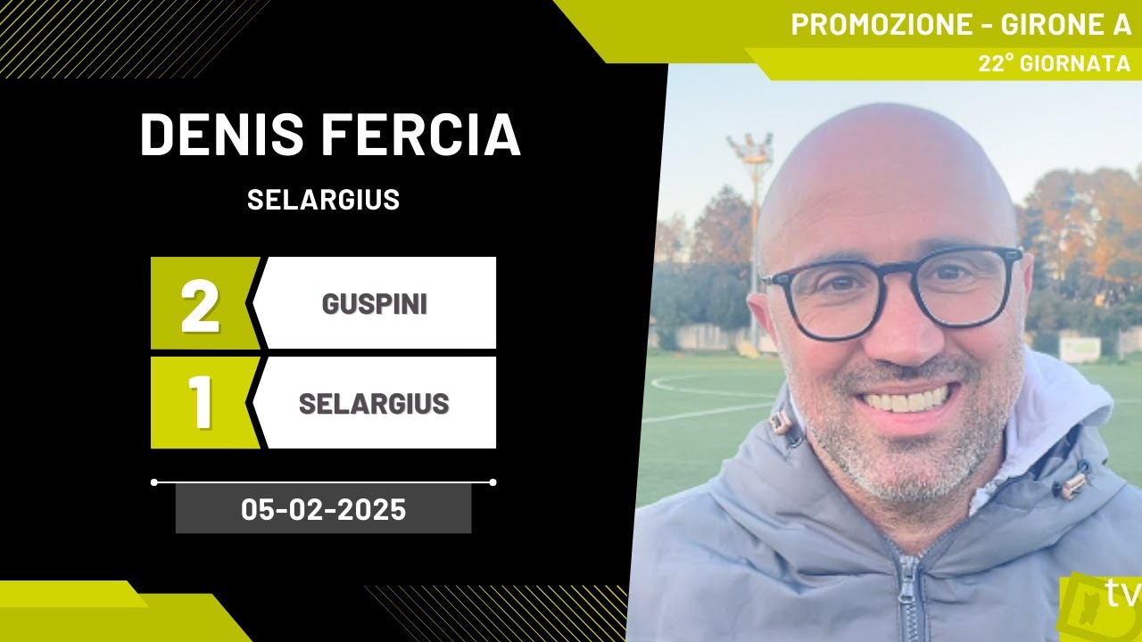 Denis Fercia direttore sportivo Selargius 05-02-2025 - Diario Sportivo