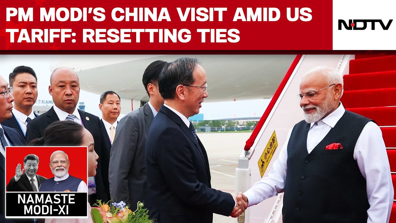 PM Modi In China | PM Modi's China Visit Amid US Tariff: Balancing Business And Resetting Ties