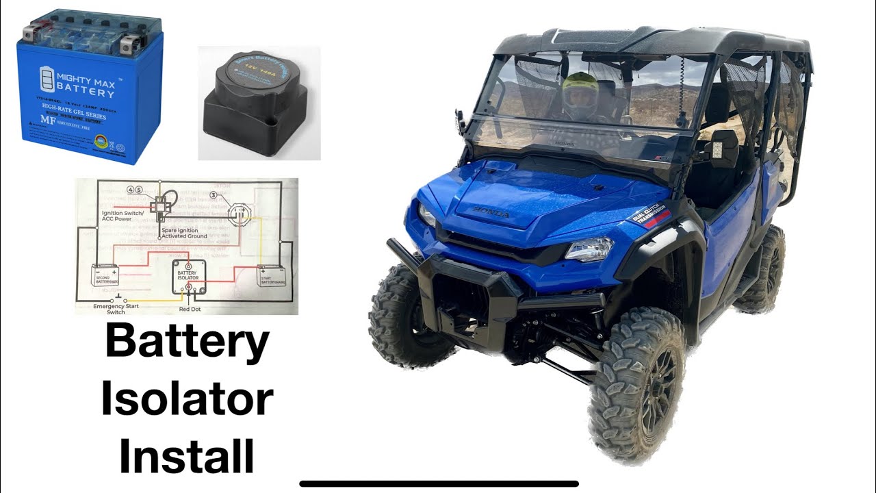 Удвойте мощность: добавьте второй аккумулятор в свой Honda Pioneer