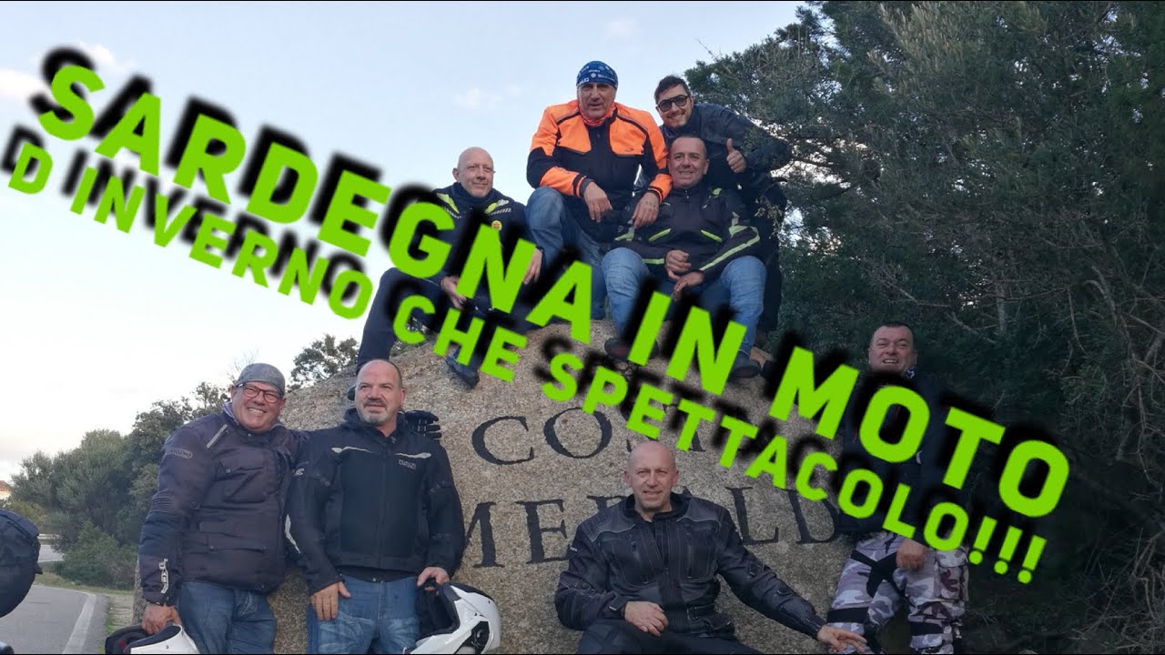 Sardegna d' inverno in sella della Sport Glide Harley Davidson
