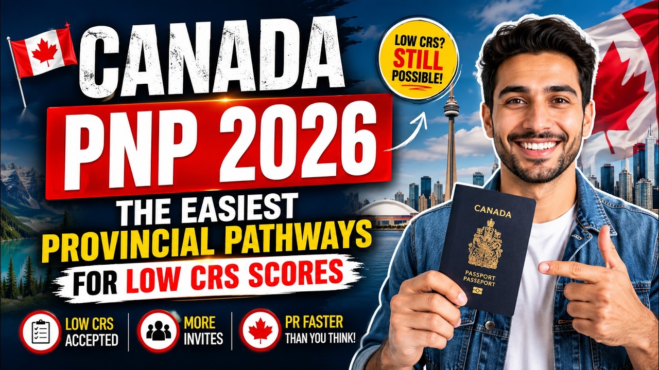🇨🇦 Канада PNP 2026 | Лучшие провинциальные программы для низких баллов CRS