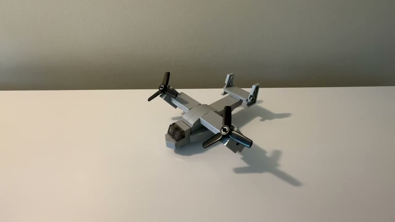 Mini LEGO V-22 Osprey Tutorial