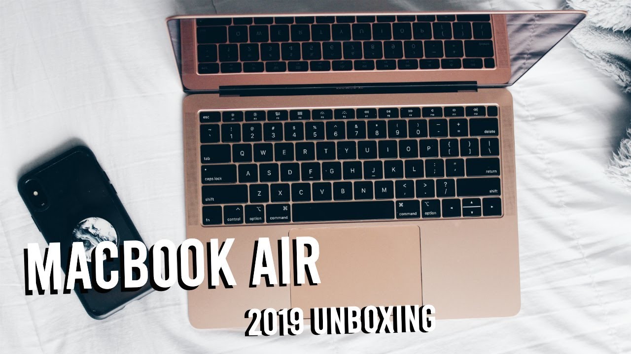 MACBOOK AIR 2019 UNBOXING! | ThatsBreexo