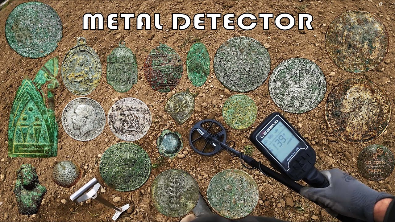 Trovo una MONETA di ARGENTO SPETTACOLARE !!! - Ricerca con il METAL DETECTOR