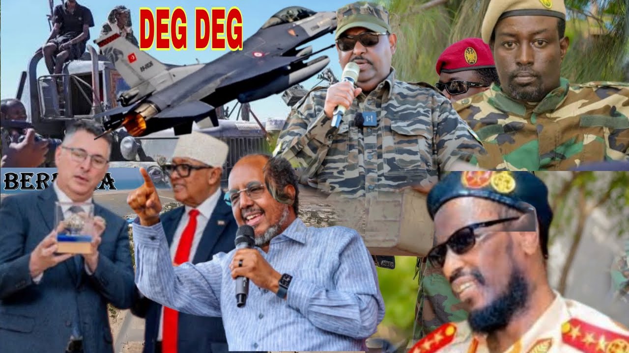DEG-DEG Diyaaradaha F16 oo duqeyay Ber-Bera dhawaqa Madaafiic culus oo laga maqlay Oog & dagal Ciise