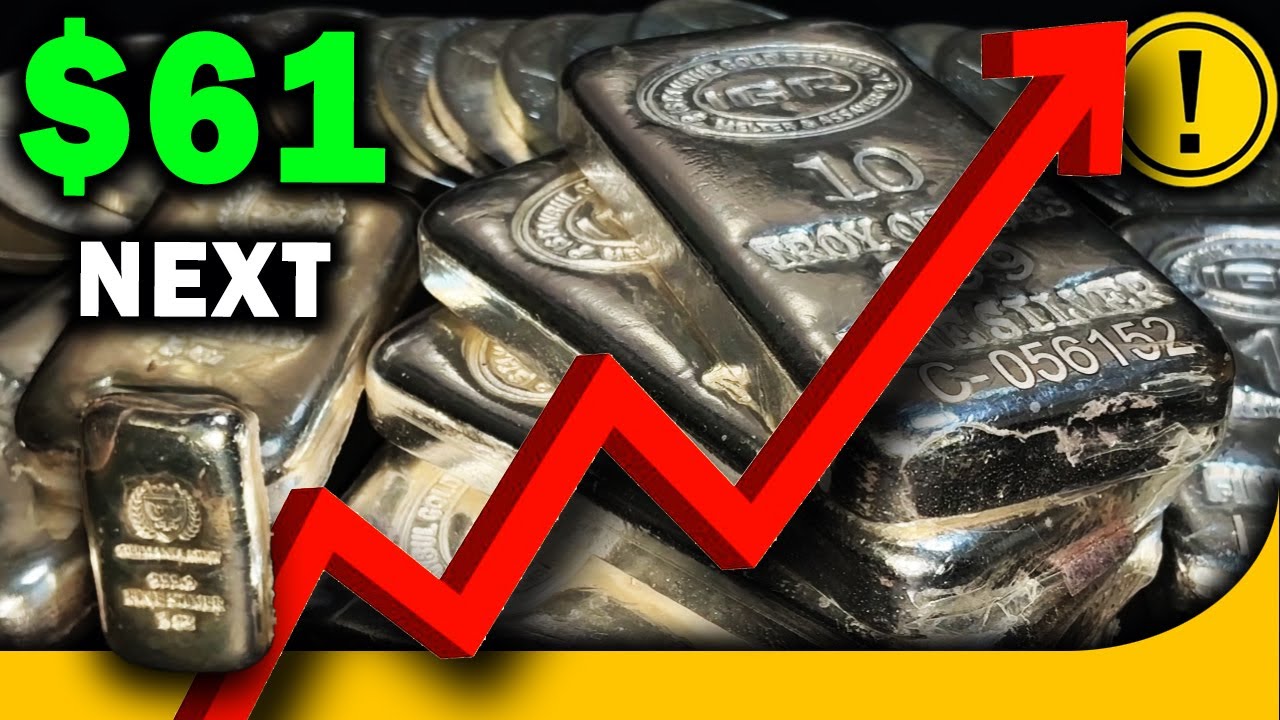 Silver Explodes To Near $61! A New Record High! Here's What To Watch Next!