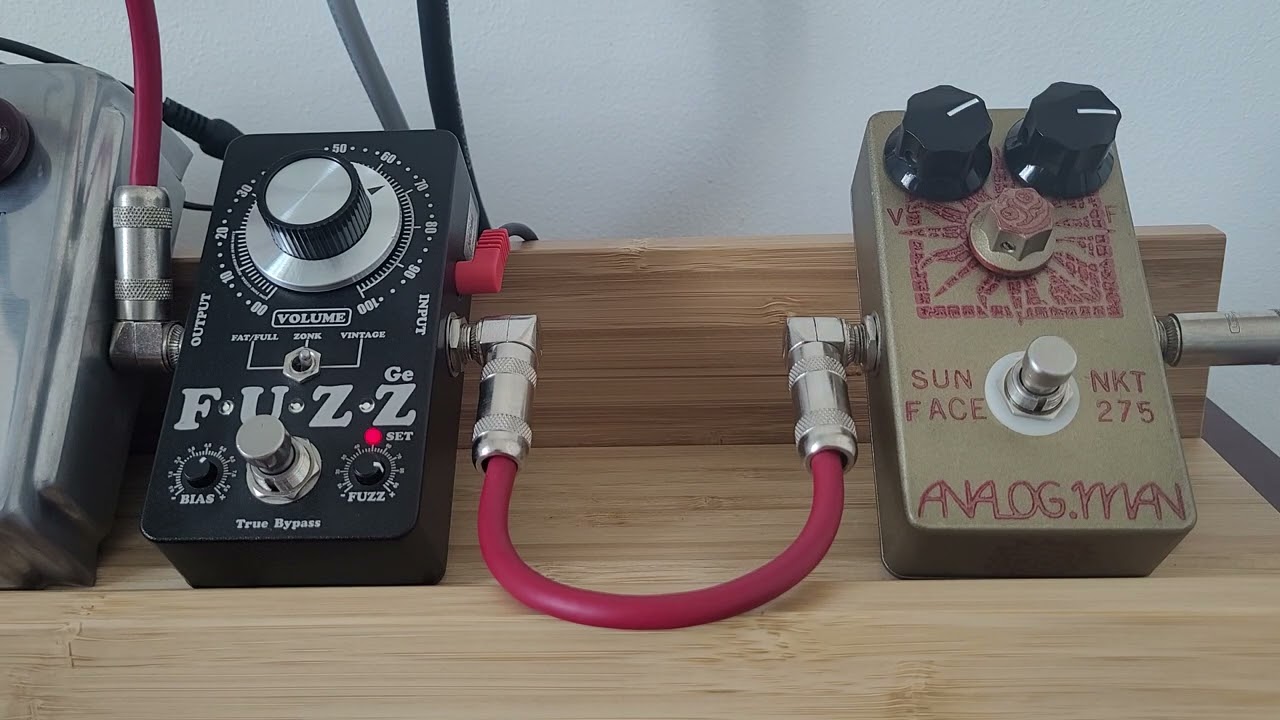 Test Kingtone Mini Fuzz Ge & Analogman Sunface NKT275
