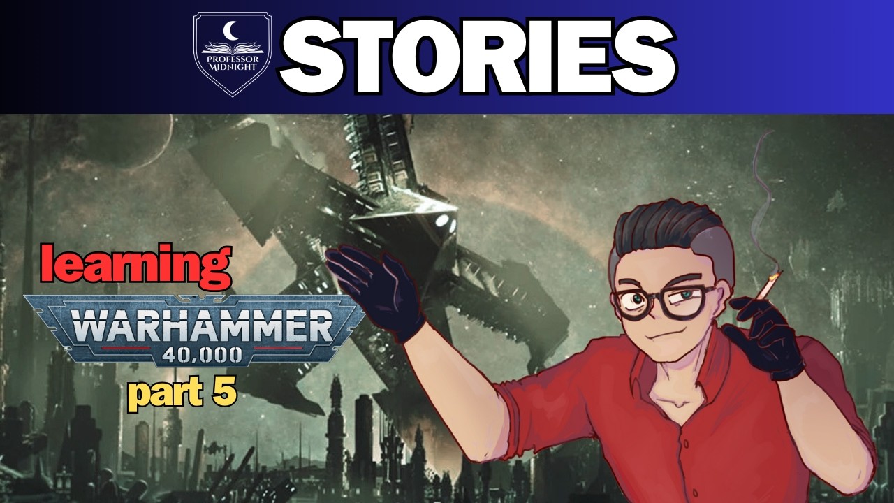 VTuber Professor REACTS | 📖Storytime: WARHAMMER 40K ⚔️ Fall of Cadia