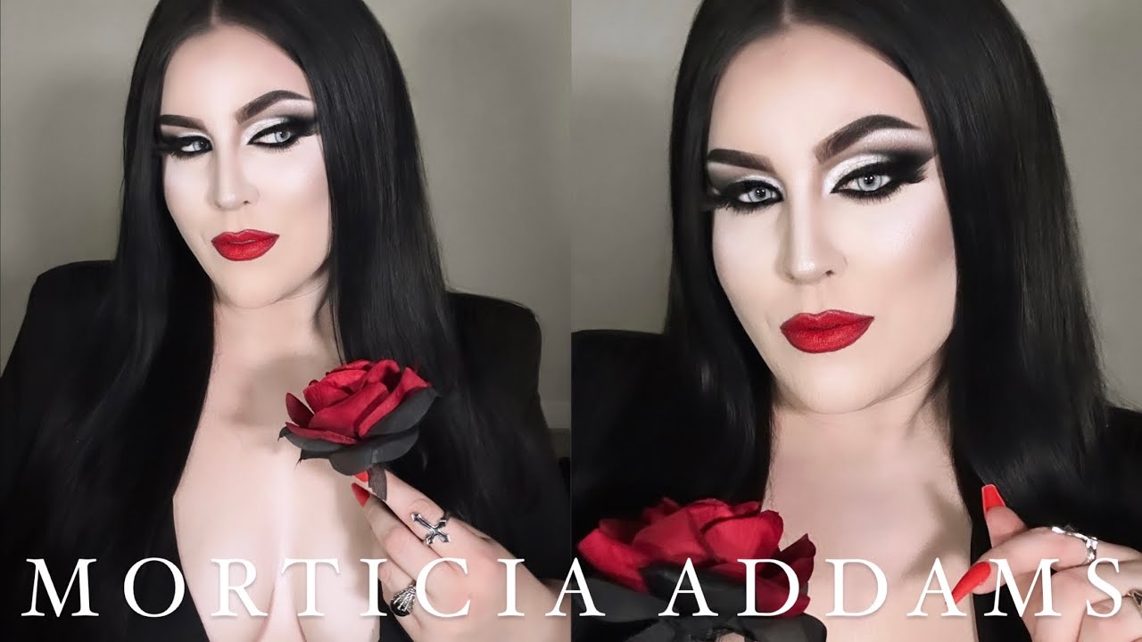 Макияж Мортиции Аддамс
