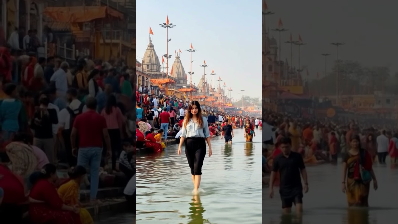 Haridwar Ganga Ghat Vlog | Influencer Style Walk in Holy Ganga | Spiritual Cinematic Video 