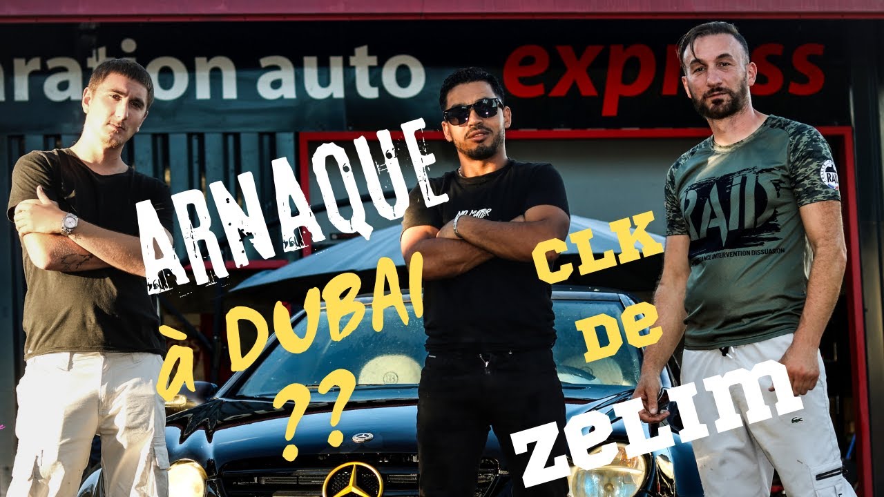 Mercedes CLK de DUBAI a d&eacute;marr&eacute; !