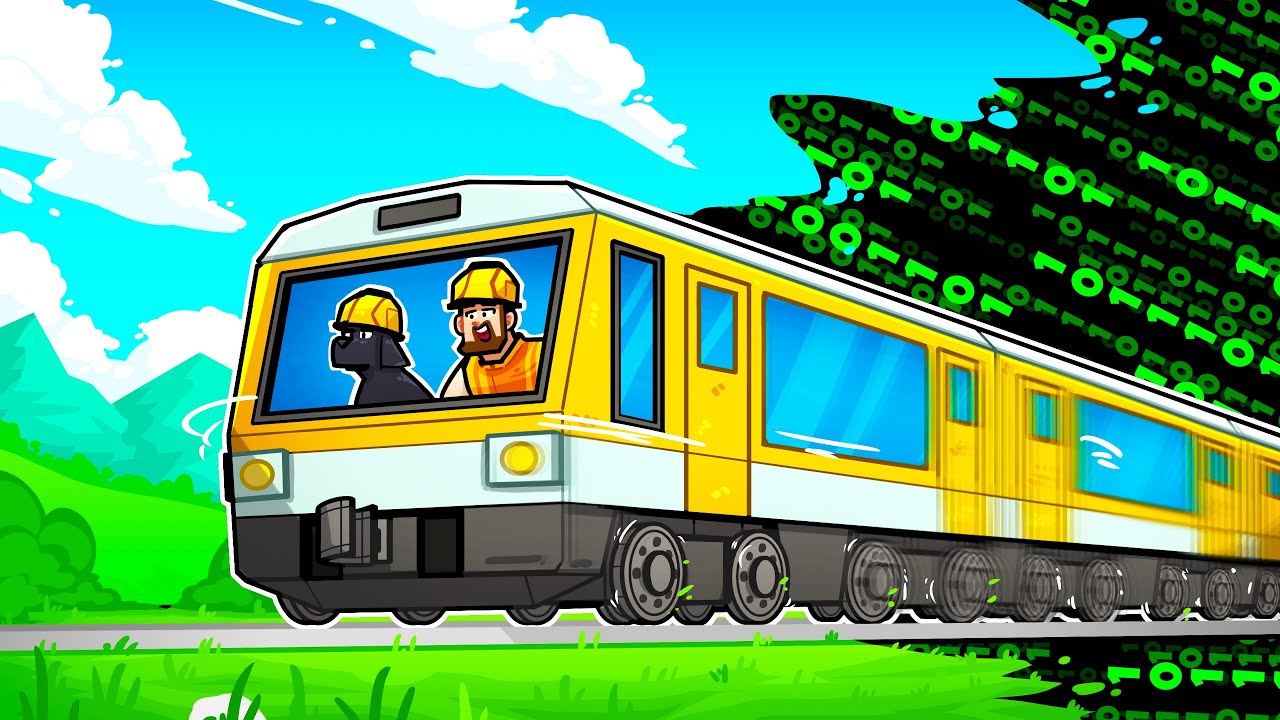 My train line got so busy it BROKE REALITY!!