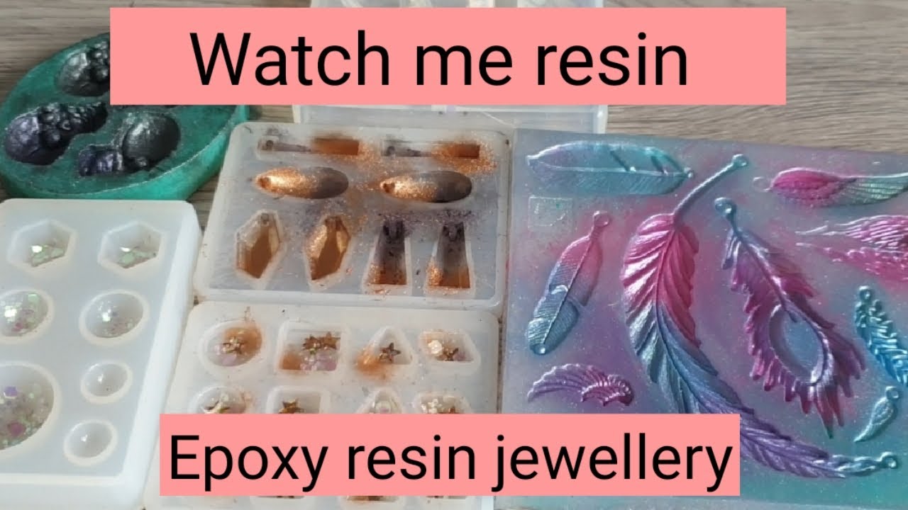 Watch me resin: Epoxy Resin jewellery PART 1