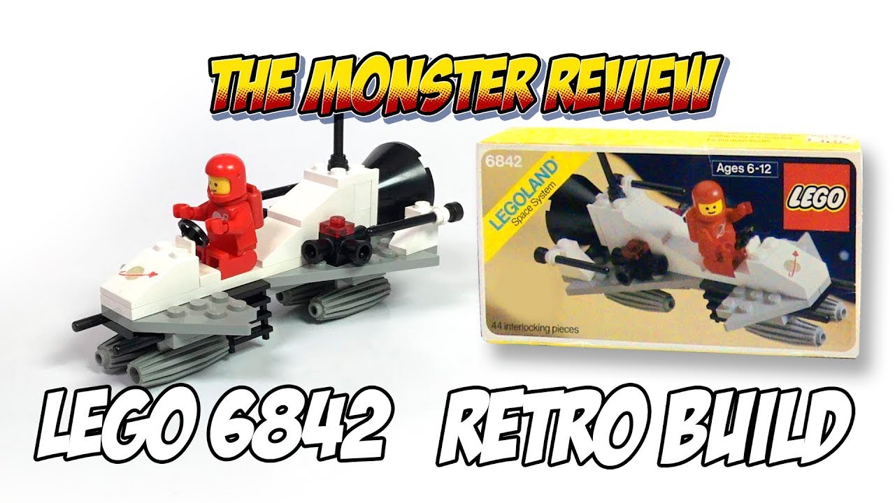 Lego 6842 - Inspection Spacecraft - Classic Space - Retro Speed Build