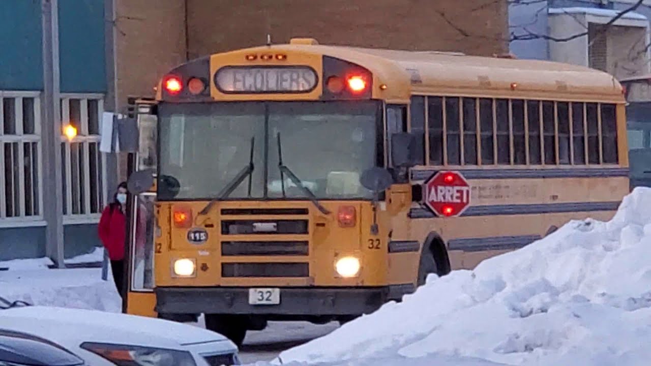 Canadian School Buses at HS 2020-21 - FEBRUARY