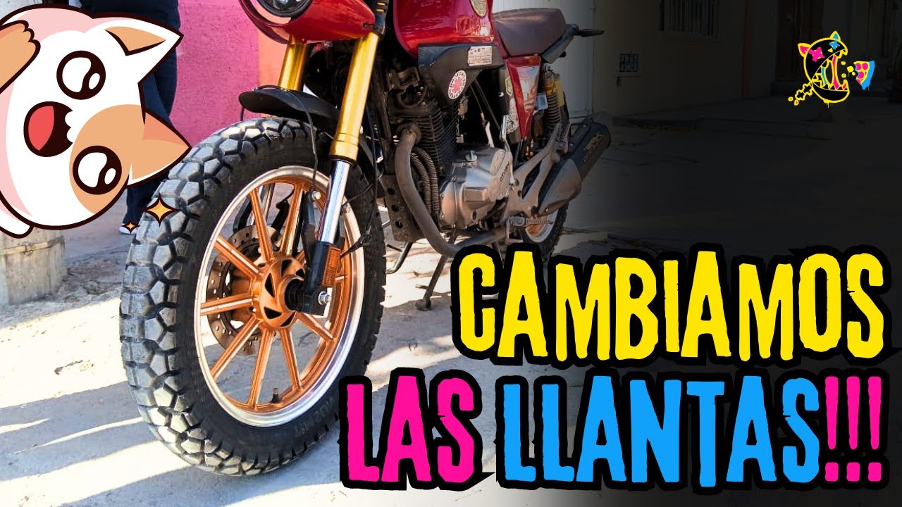 Vento Rocketman Carrera 250 // TIMSUM  130/90/17 // Cambiamos las llantas de Ventura!!!