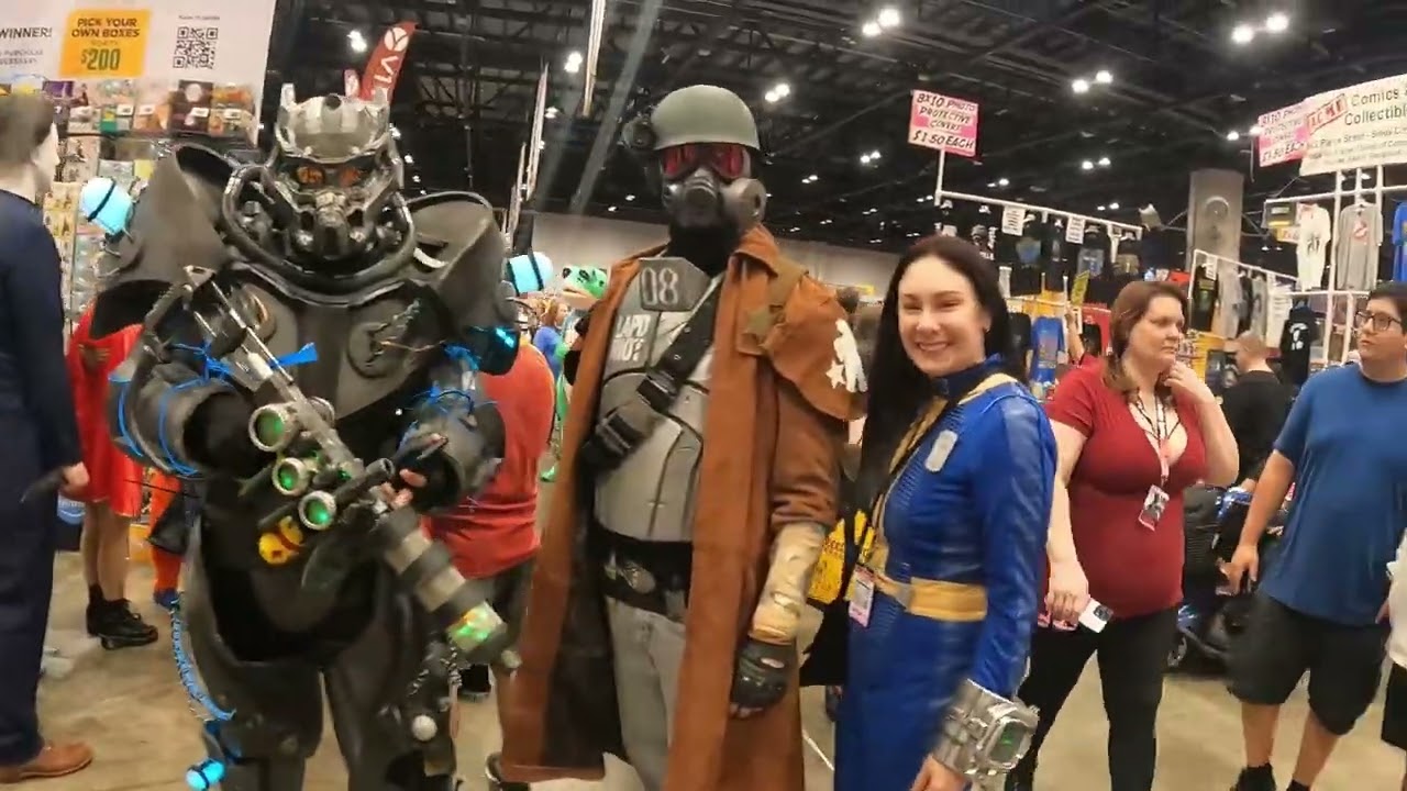 Fallout Cosplay | Enclave Soldier Invades MEGACON 2025