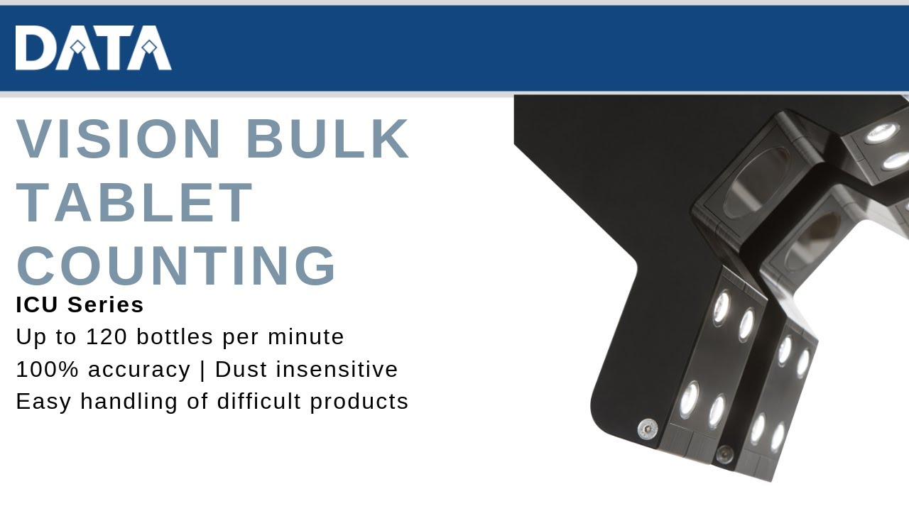 Tablet Counter | Vision Bulk Tablet Counting Machine | 100% Accuracy | ICU Series