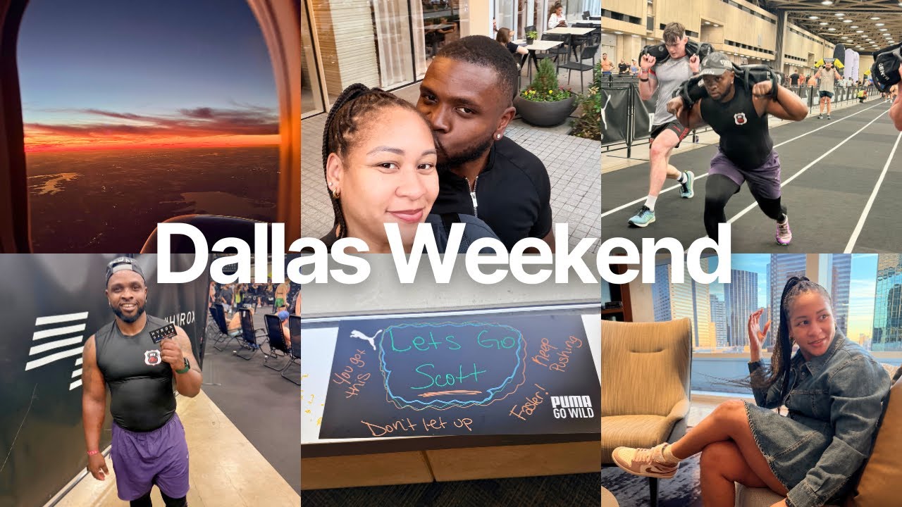 HYROX Dallas Vlog | Supporting My Husband + Motherhood Reflections