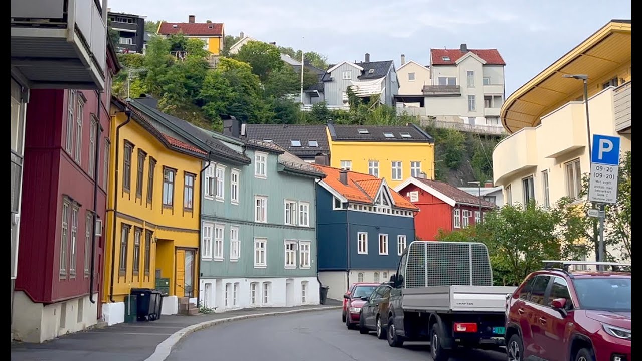 Norway, Slow city living / silent vlog Oslo / Nordic art /Britta Marakatt-Labba
