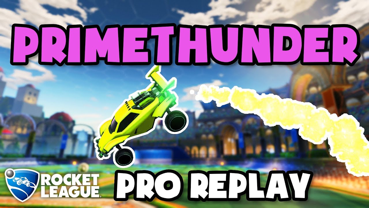 primethunder Pro Ranked 3v3 POV #71 - Rocket League Replays