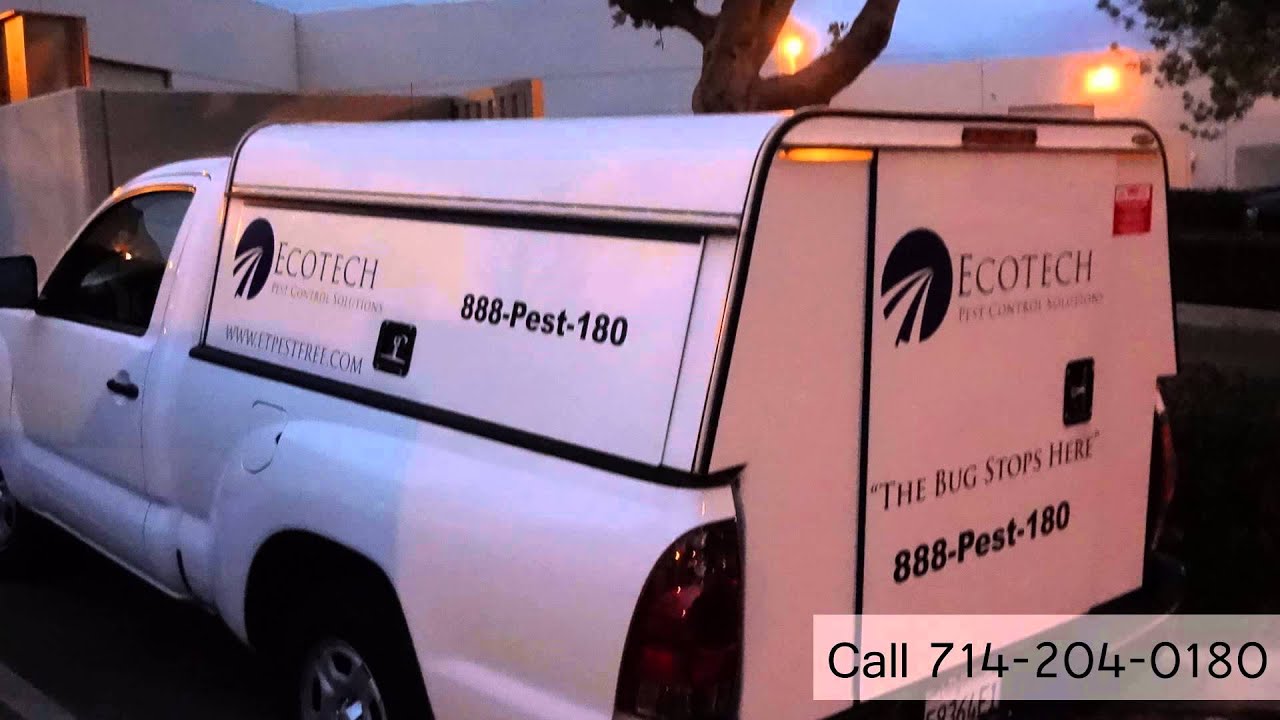 Eco Tech Pest control Truck Wraps by Focal Point Signs & Imaging, Costa Mesa