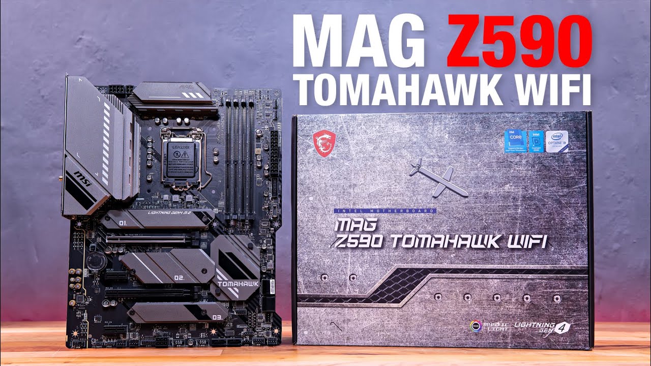 MSI MAG Z590 Tomahawk WiFi Unboxing and Overview