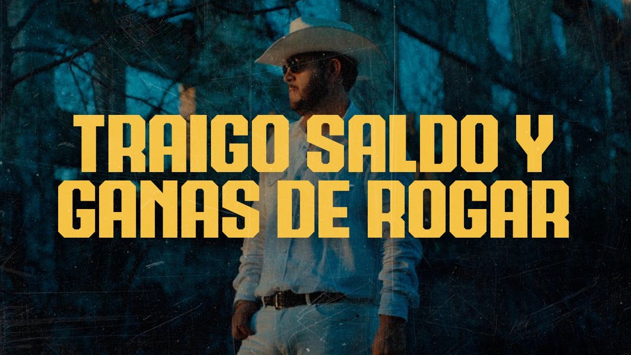 Eden Mu&ntilde;oz - Traigo Saldo y Ganas de Rogar (Letra)