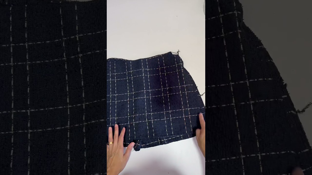 Step-by-step shorts skirt tutorial #sewing #easy #sewingtutorial #diysewing #tutorial #sew