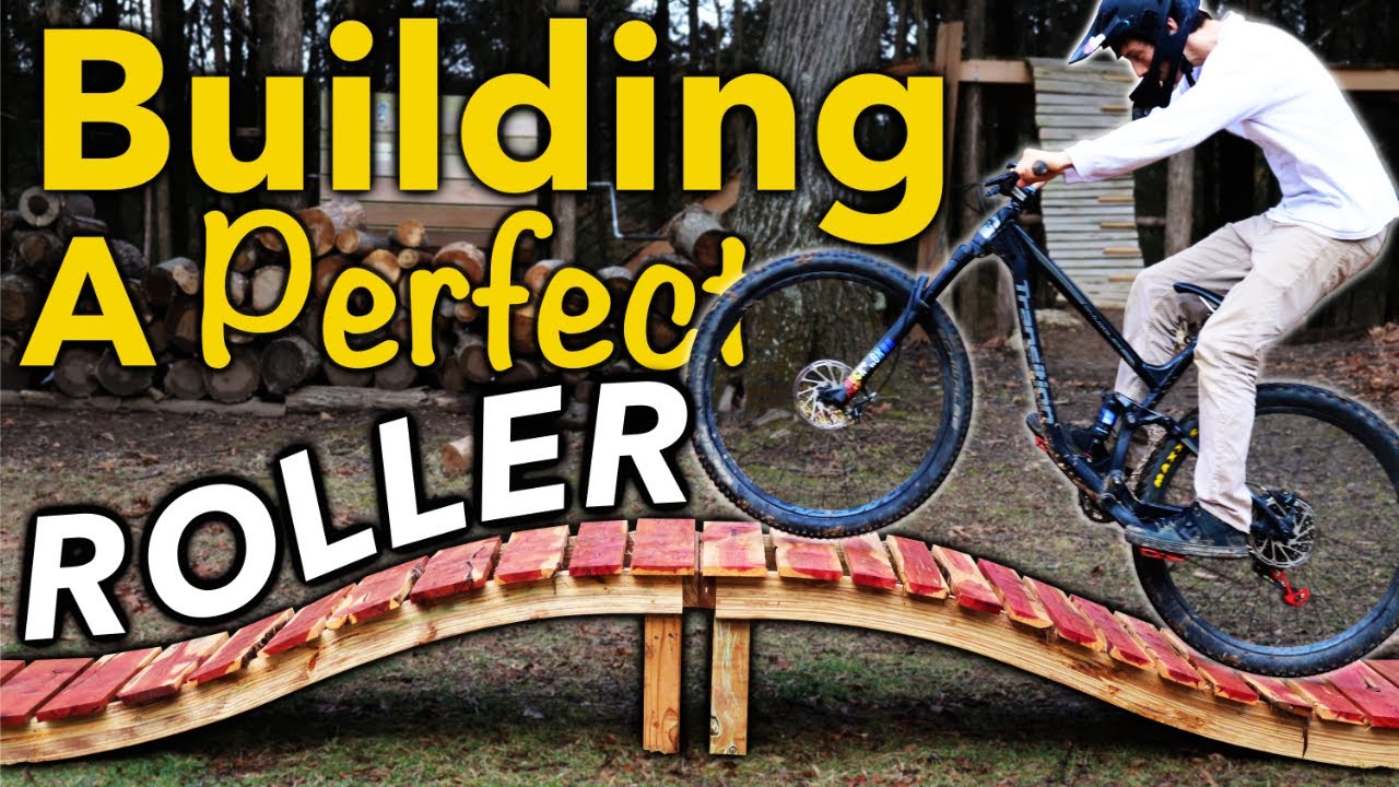 Can YOU really BEND WOOD? How to Build Bike Rollers for PUMP TRACKS!