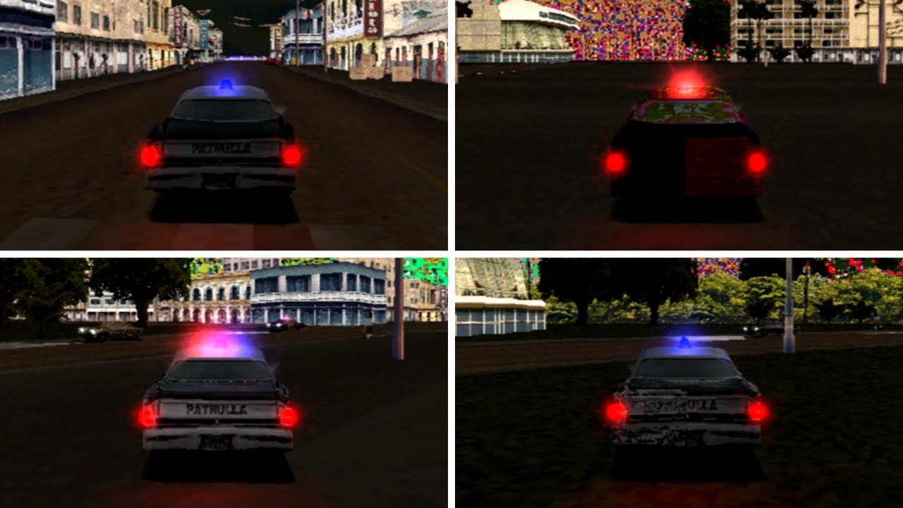 Driver 2 Demo - All City's Cop Lines