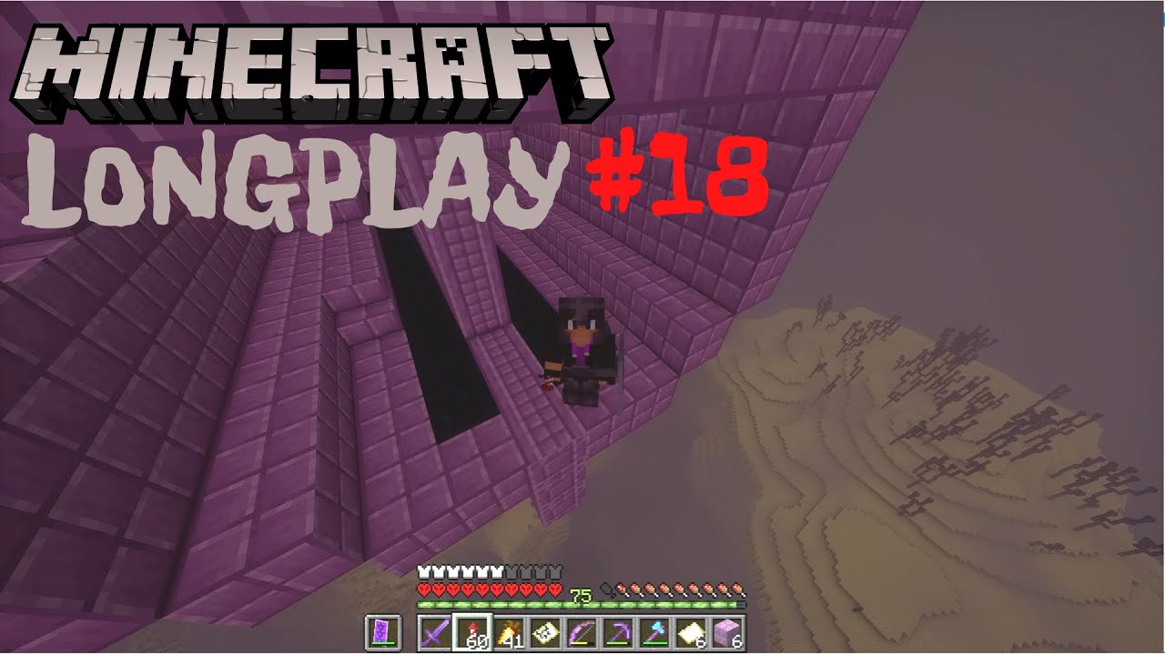 Minecraft Longplay (no commentary) - Part 18: End City Raid - Version 1.18.1 Java