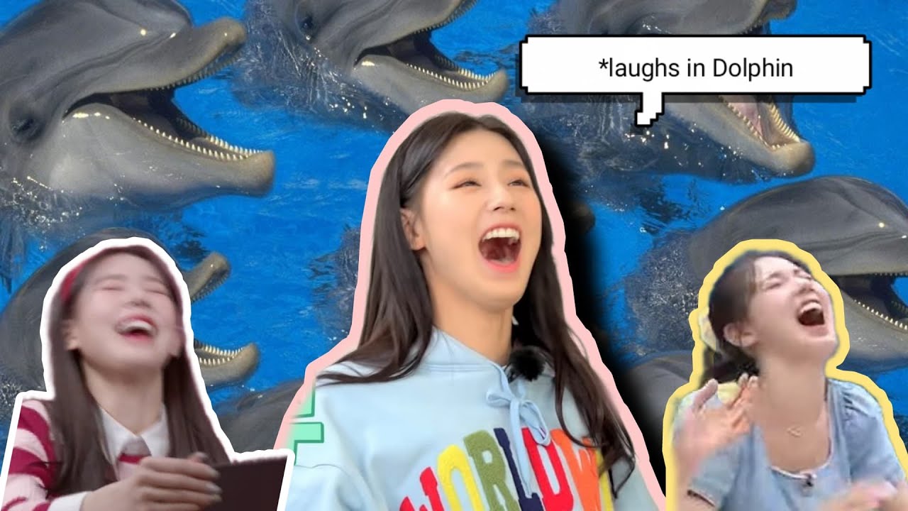 Miyeon can't stop laughing for 3 minutes straight