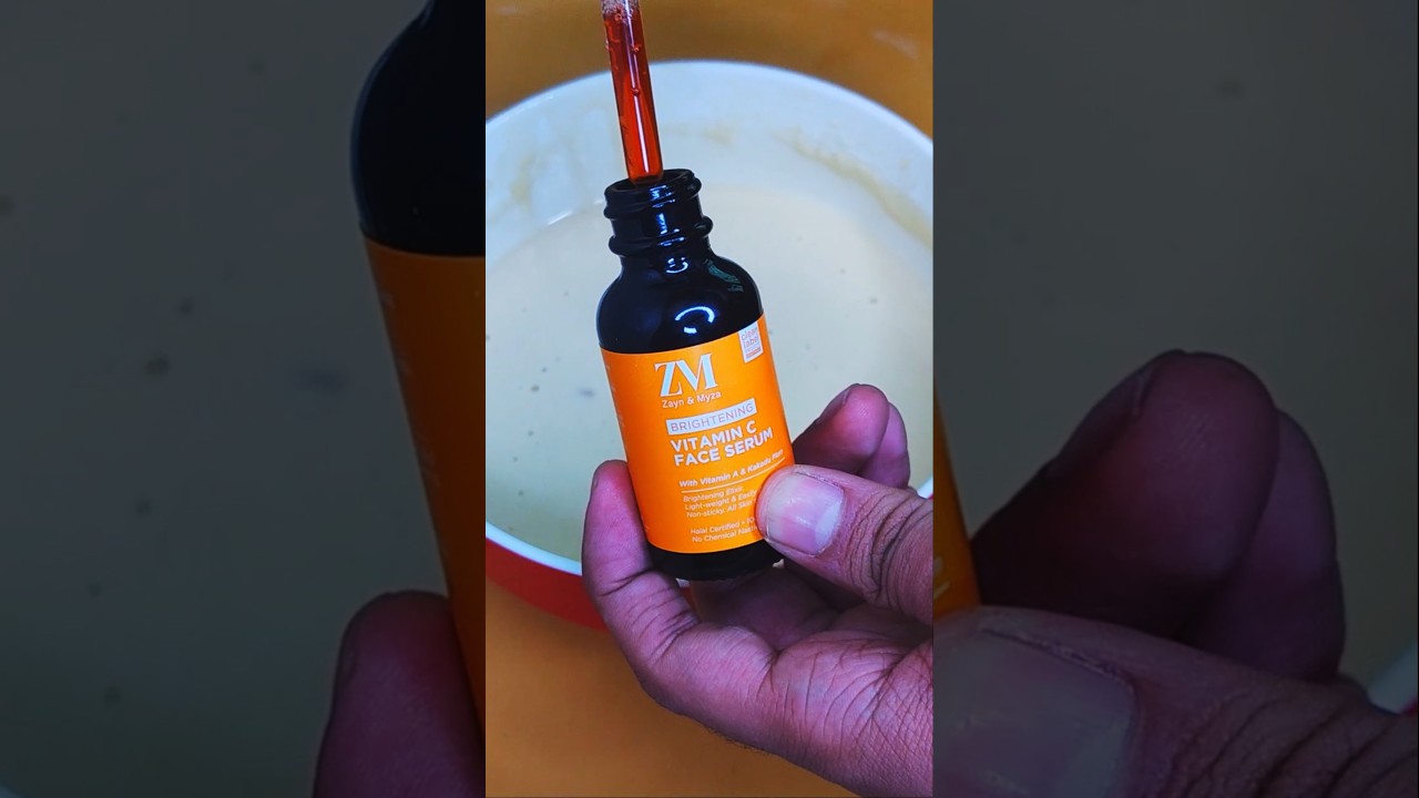 Vitamin C Face Serum ❌Vanilla Essence ✅