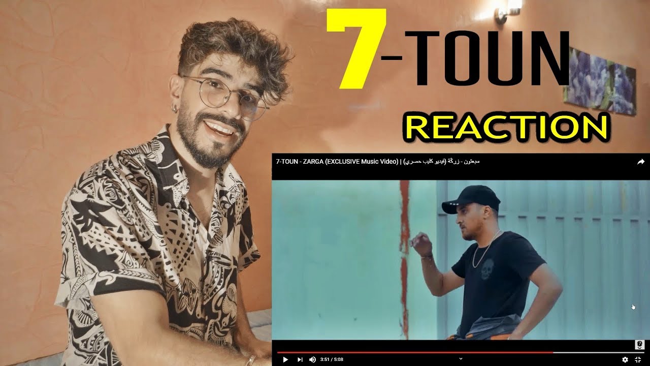 7-TOUN - ZARGA (EXCLUSIVE Music Video) |#REACTION (سبعتون - زرڭة (فيديو كليب حصري