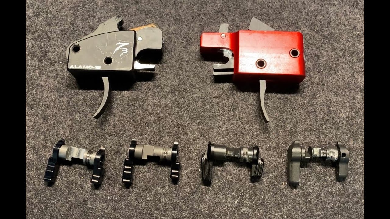 Tommy Trigger's Alamo 15 and Rare Breed FRT/E3 Safety Selector Guide