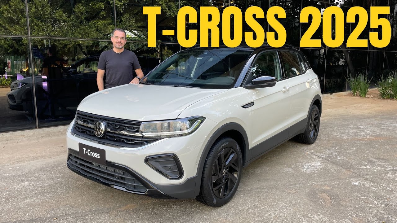 Volkswagen T-Cross 2025 - Tudo o que mudou